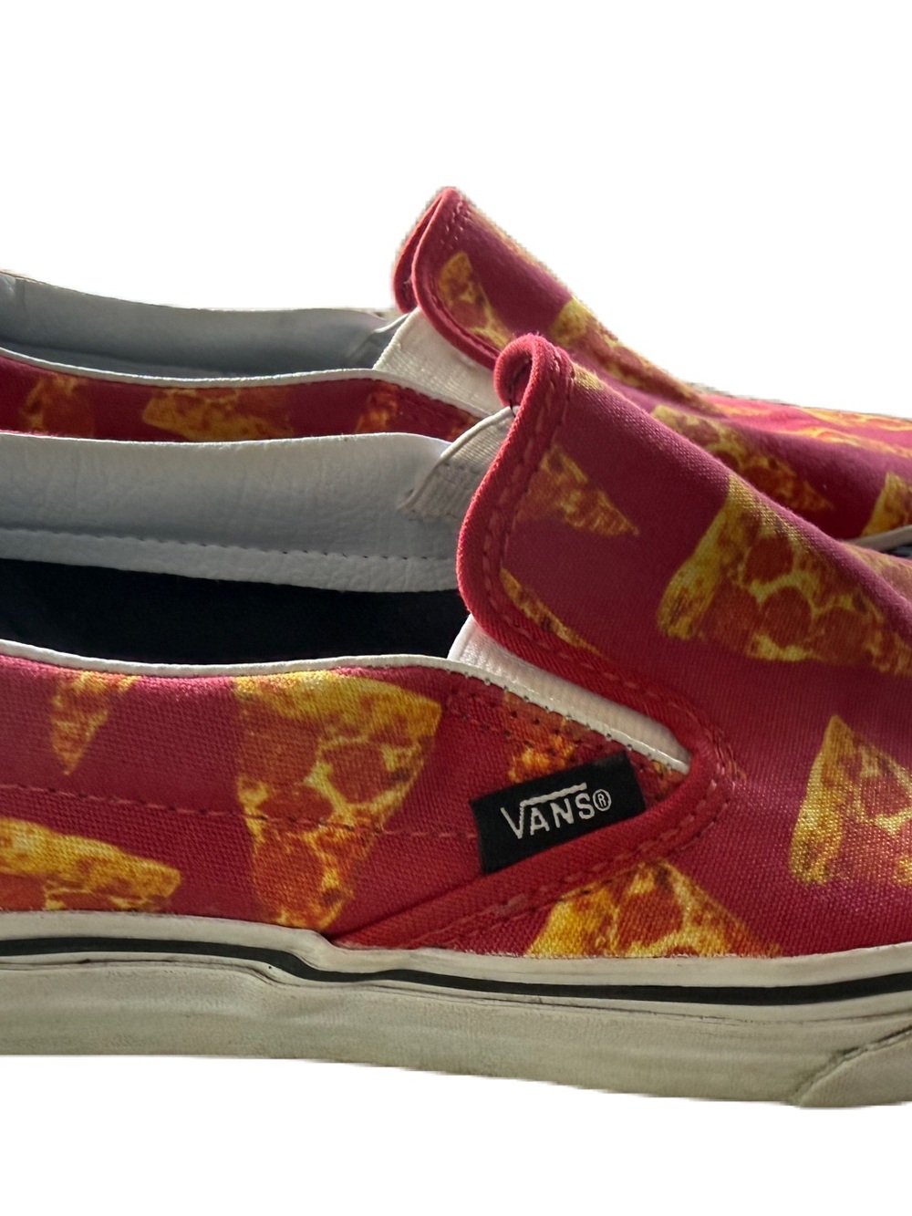 Vans Red Rare Pepperoni Pizza Slip On Shoes. Women’s7.5. Men’s 6 - Picture 2 of 8